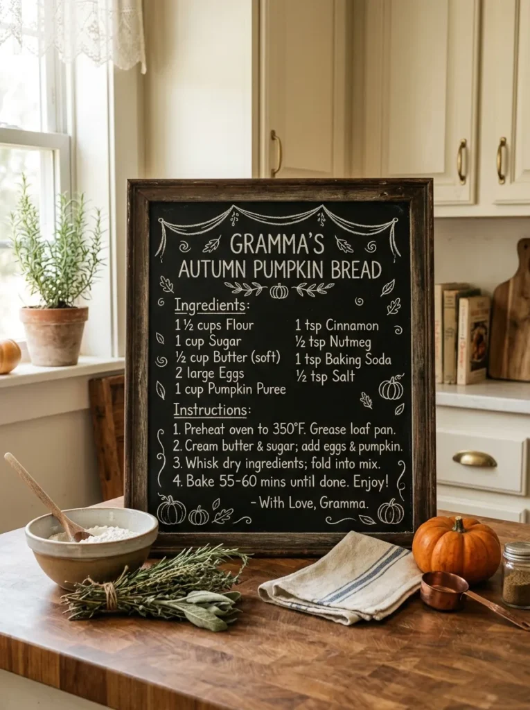 Family Recipe Board