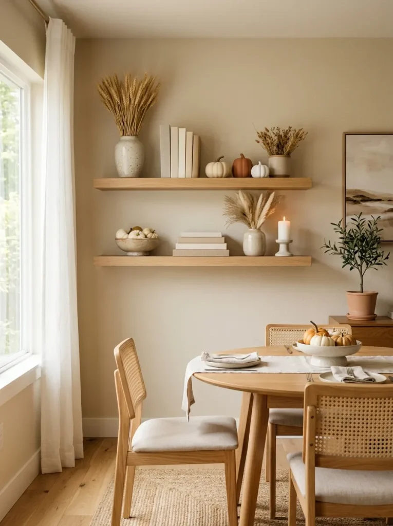 Floating Shelf Styling