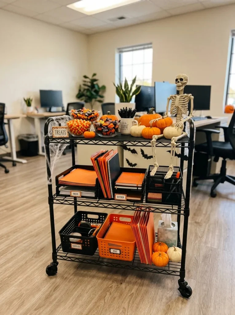 Halloween Supply Cart