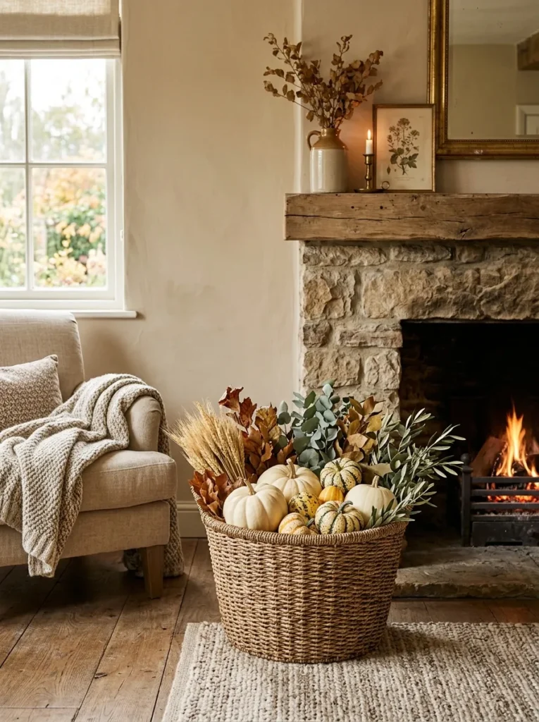 Harvest Basket Display