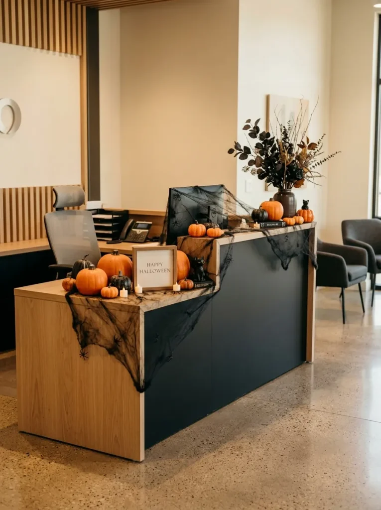 Haunted Reception Desk