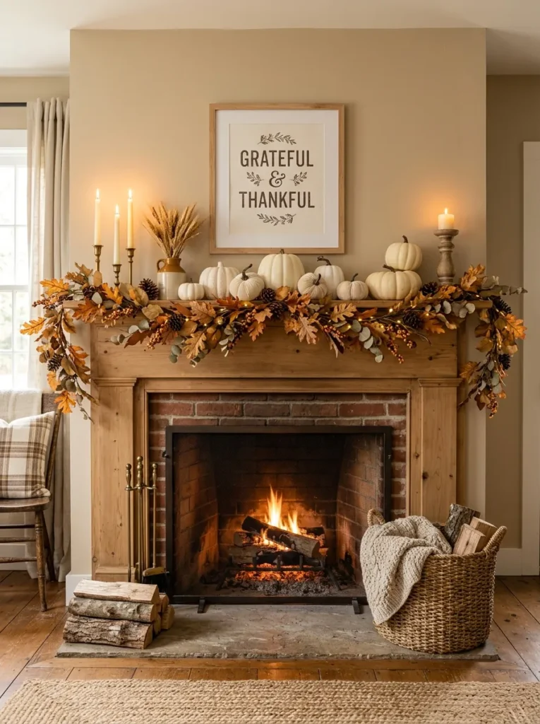 Layered Fall Mantel