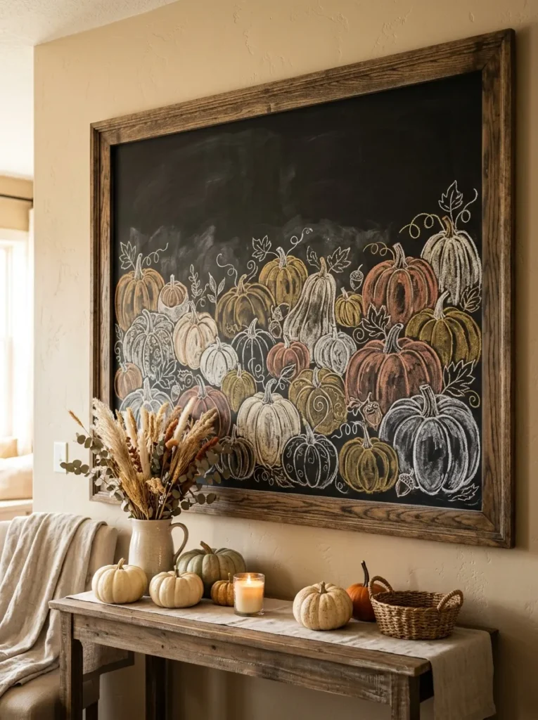Layered Pumpkin Art