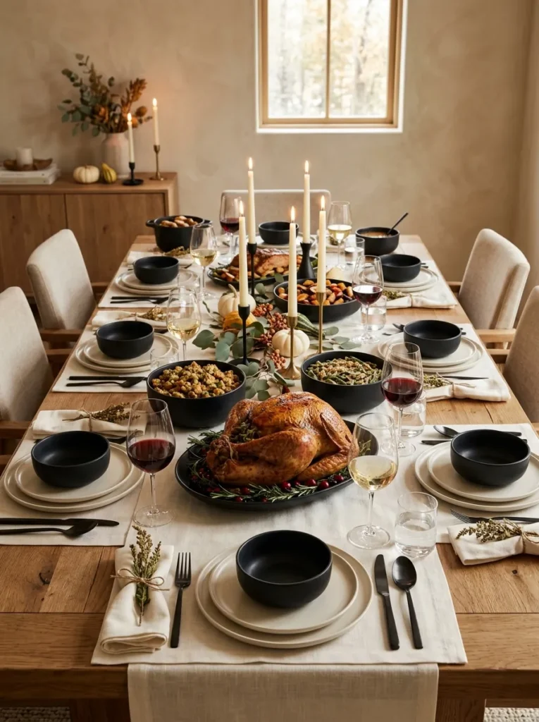 Matte Black Serveware