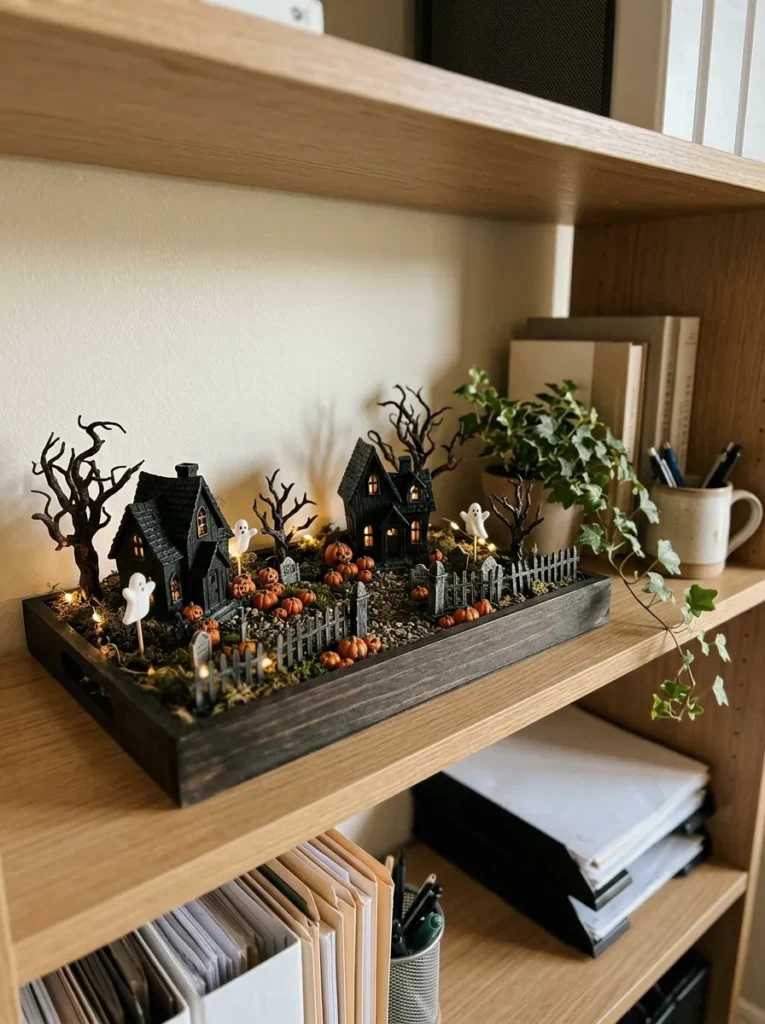 Miniature Haunted Village