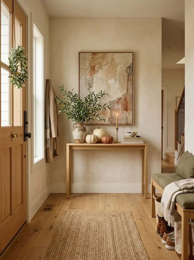 Modern Organic Entryway