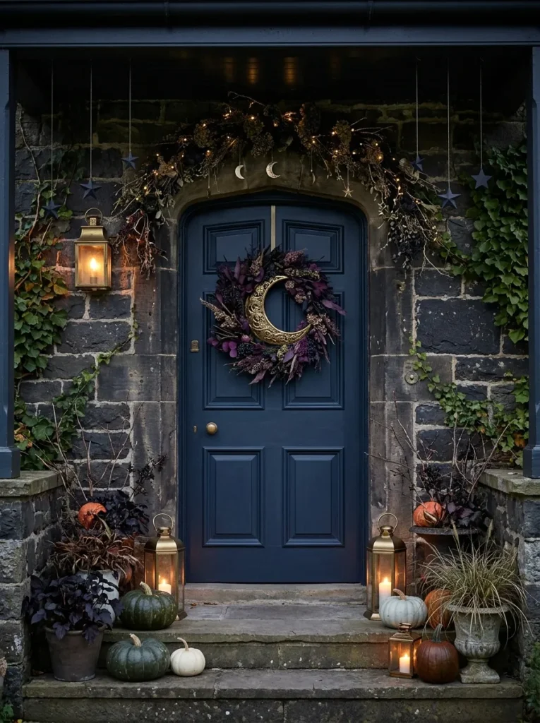 Moonlit Witch Door