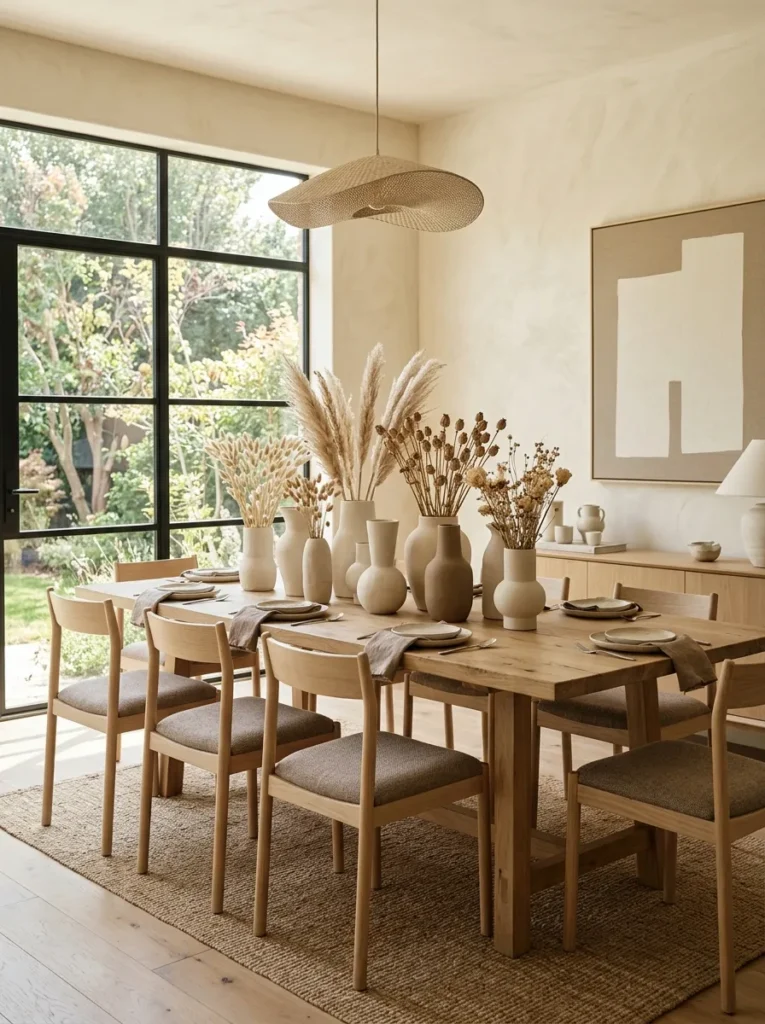 Plaster Vase Collection
