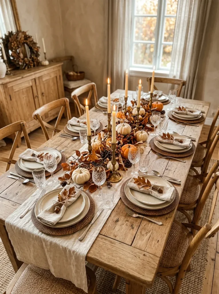 Rustic Pumpkin Runner