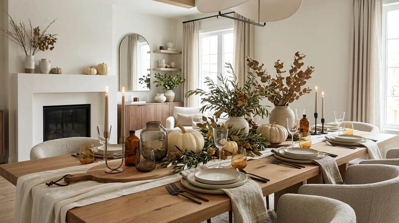 modern thanksgiving decor