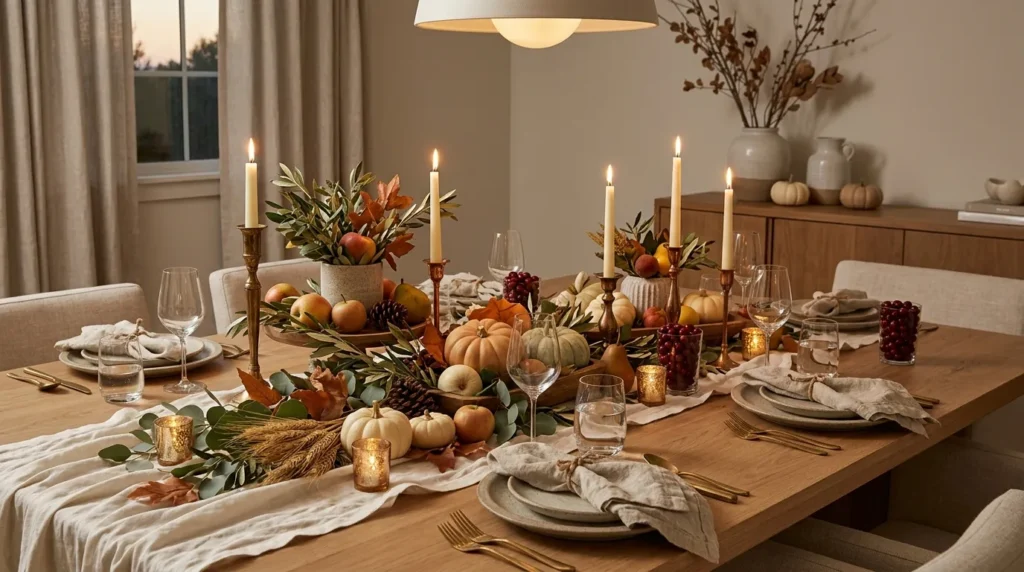 thanksgiving table centerpieces